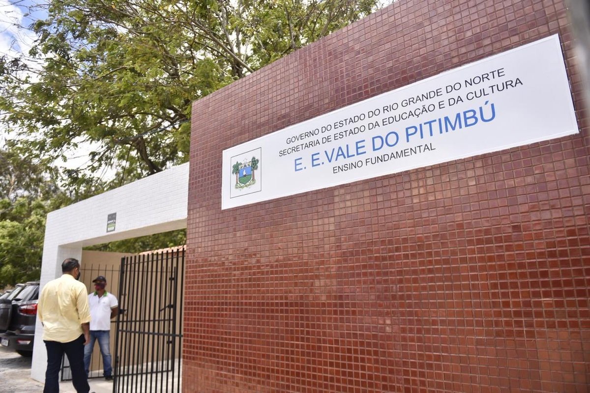 Reconstrução da Escola Estadual Vale do Pitimbú